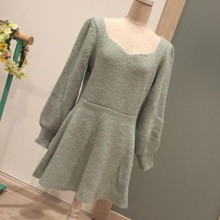 ウィルセレクション(WILLSELECTION)のウィルセレクション♡ ニットワンピース(ミニワンピース)