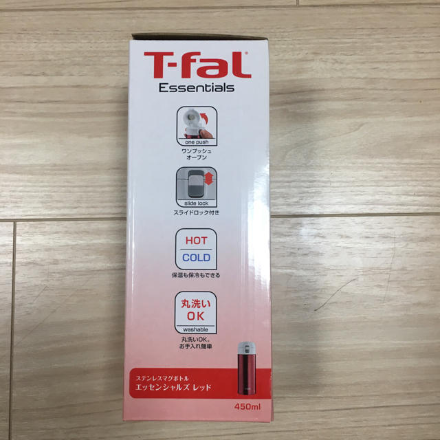 T-fal(ティファール)の新品　T-fal 真空マグボトル インテリア/住まい/日用品のキッチン/食器(タンブラー)の商品写真