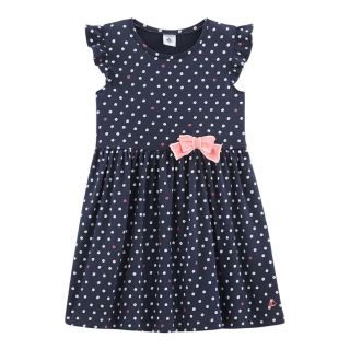 プチバトー(PETIT BATEAU)のkanagao様専用♡6ans プチバトー プリント半袖ワンピース_キッズ(ワンピース)