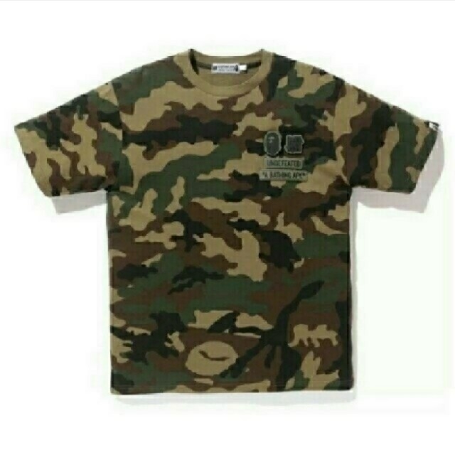 ☆希少 A BATHING APE×UNDEFEATED CAMO TEE XL - Tシャツ/カットソー ...