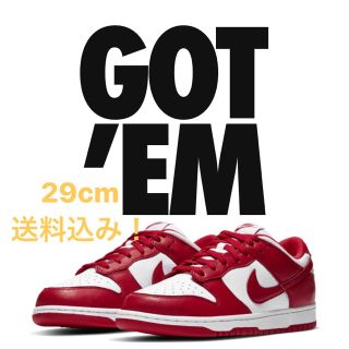 ナイキ(NIKE)のNIKE Dunk Low SP / University Red 29cm(スニーカー)