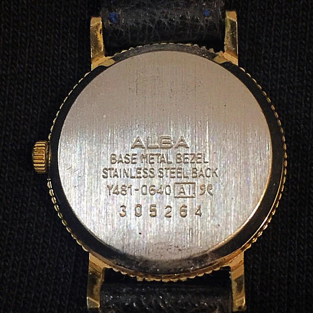ALBA - '80s SEIKO ALBA “ミッキーマウス”;【old】アナログ ALBA - '80s SEIKO ALBA “ミッキーマウス”;【old】アナログ