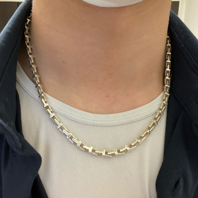 Tiffany & Co. - Tiffany Tチェーンネックレスの通販 by yamasan's Tiffany & Co. - Tiffany Tチェーンネックレスの通販 by yamasan's