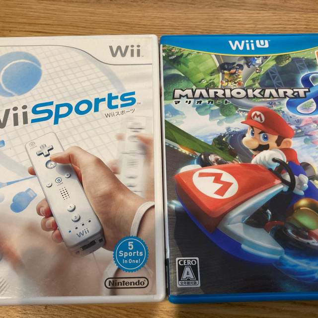 Wii U Wiiu マリオカート8 Wiiスポーツの通販 By Suno0207 S Shop ウィーユーならラクマ
