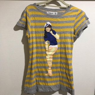 ザラ(ZARA)のZARA BASIC マリンボーダーTシャツ　フレンチスリーブ(Tシャツ(半袖/袖なし))