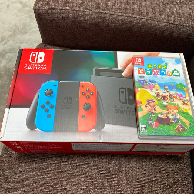 Nintendo Switch Joy-Con とあつまれどうぶつの森エンタメホビー