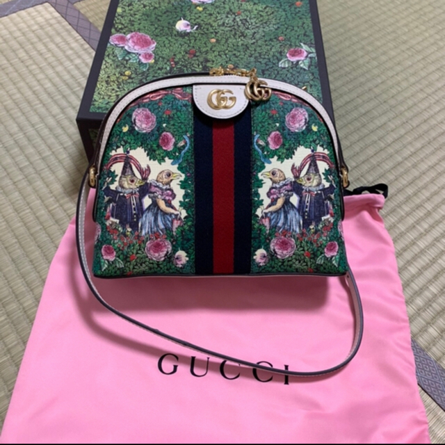 Gucci(グッチ)のGUCCI ヒグチユウコ　ハンドバック　ショルダーバック レディースのバッグ(ショルダーバッグ)の商品写真