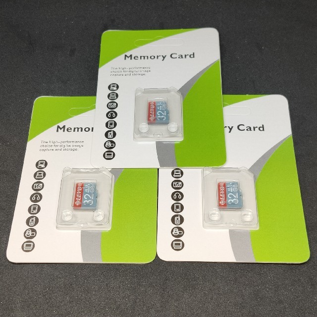 microSD カード 32GB 21枚 CLASS 10 UHS-I LVRG 3