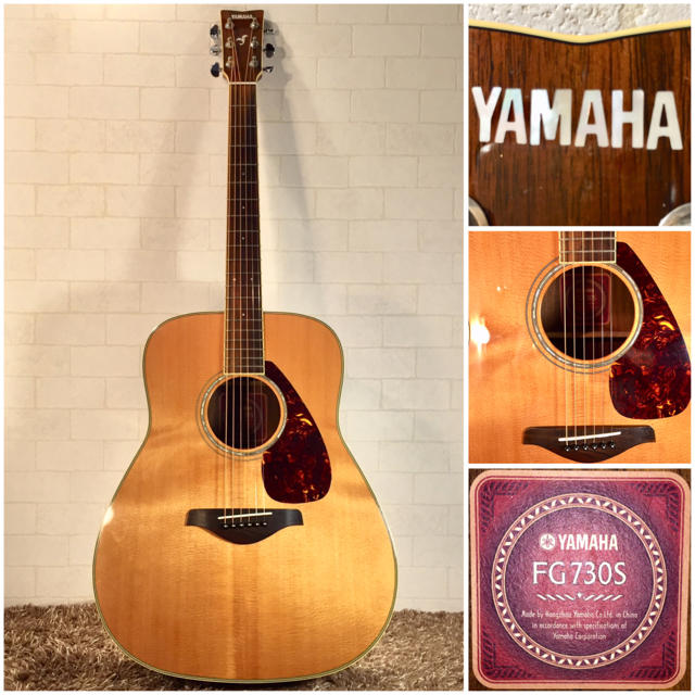 ヤマハ(ヤマハ)のぼん様専用 1154.YAMAHA FG730S❗️トップ単板❗️低弦高調整済み 楽器のギター(アコースティックギター)の商品写真