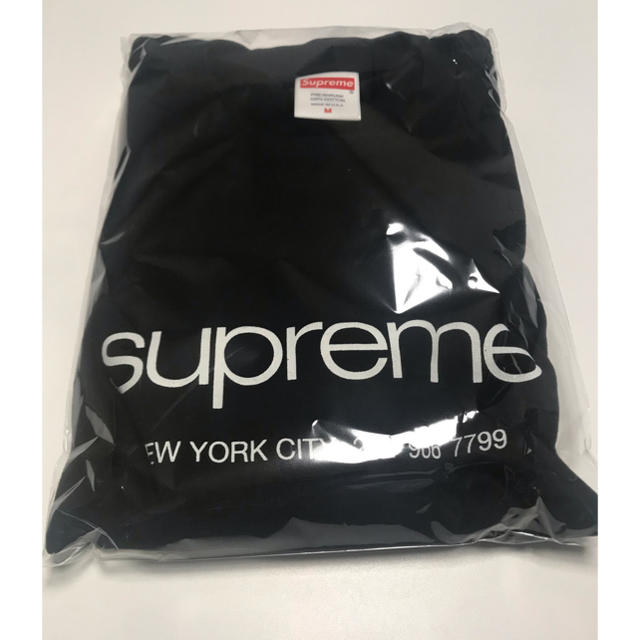 Supreme Shop Tee カラー:黒　サイズ:M【新品】