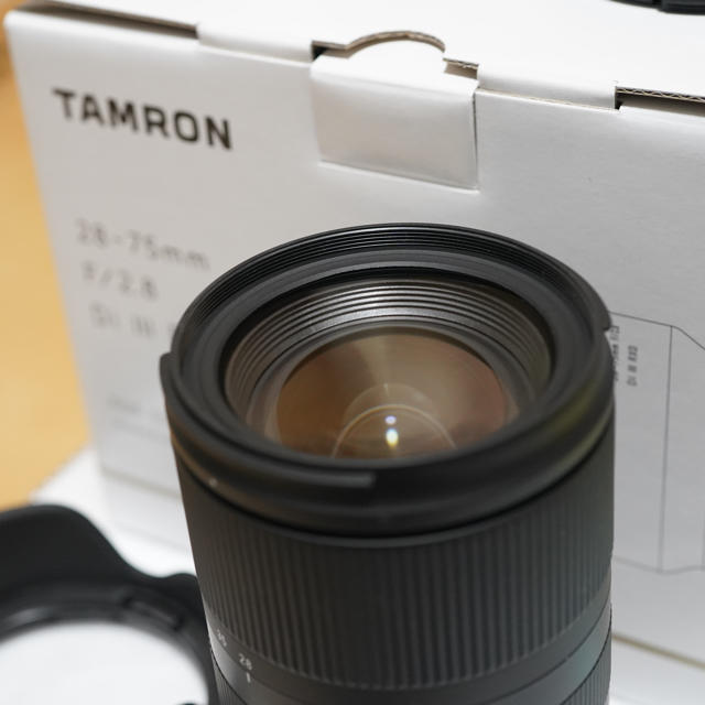 レンズ(ズーム)28-75mm F2.8 DL III RXD タムロン　ソニー  5月購入美品