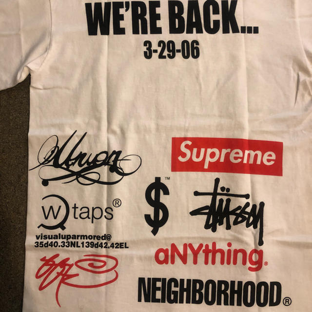 supreme wtaps union Tシャツ