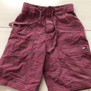 トミーヒルフィガー(TOMMY HILFIGER)のハーフパンツ　キッズ　5歳　チェック柄(パンツ/スパッツ)