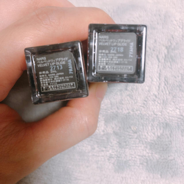 NARS(ナーズ)のNARS ナーズ ベルベットリップグライド#2713 #2718 ミニサイズ コスメ/美容のベースメイク/化粧品(リップグロス)の商品写真