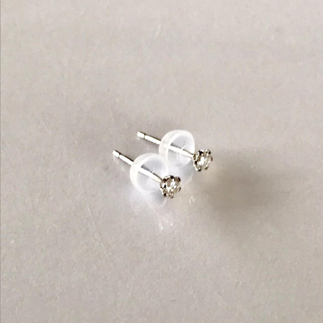 天然 ダイヤモンド ピアス スタッドピアス ダイヤ ピアスプラチナ 0.10ct