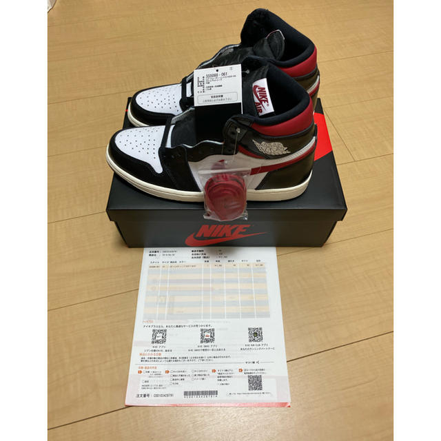 NIKE(ナイキ)のNIKE AIR JORDAN 1 GYM RED 27センチ メンズの靴/シューズ(スニーカー)の商品写真