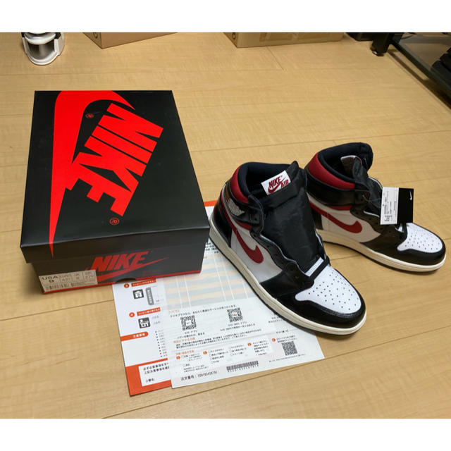 NIKE(ナイキ)のNIKE AIR JORDAN 1 GYM RED 27センチ メンズの靴/シューズ(スニーカー)の商品写真