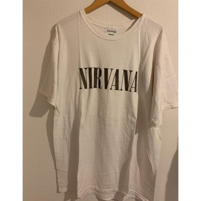 insonnia projects  Tシャツ NIRVANA ヴィンテージ　L メンズのトップス(Tシャツ/カットソー(半袖/袖なし))の商品写真