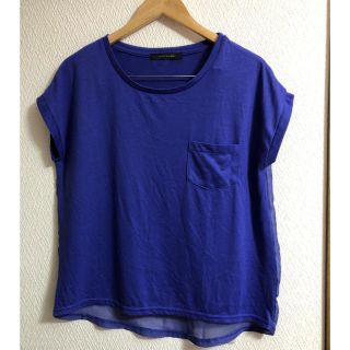 ヴァンス(VENCE)のVENCE シフォンTシャツ(Tシャツ(半袖/袖なし))