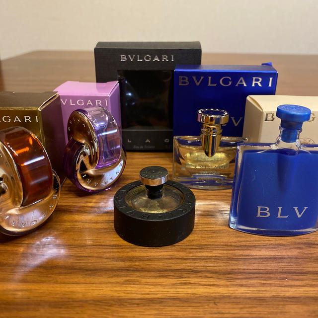 BVLGARI(ブルガリ)の新品未使用　ブルガリ　ミニチュア香水 コスメ/美容の香水(ユニセックス)の商品写真
