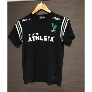 アスレタ(ATHLETA)のATHLETA アスレタ　Tシャツ　ブラック　バックプリント(Tシャツ/カットソー(半袖/袖なし))