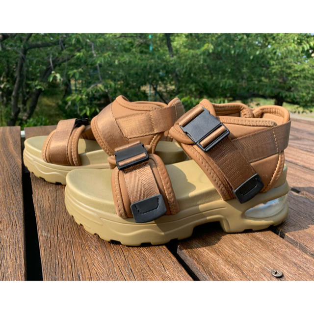 SLY(スライ)のSLY HIKING SANDAL 厚底サンダル秋口にもソックスあわせで🍁M レディースの靴/シューズ(サンダル)の商品写真