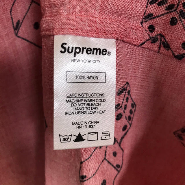 Supreme 19SS  Dice Rayon S/S  Shirt 3