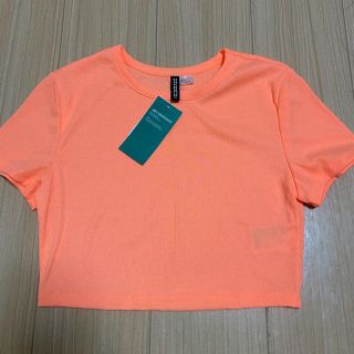 エイチアンドエム(H&M)の新品タグ付き H&M ネオン Tシャツ(Tシャツ(半袖/袖なし))