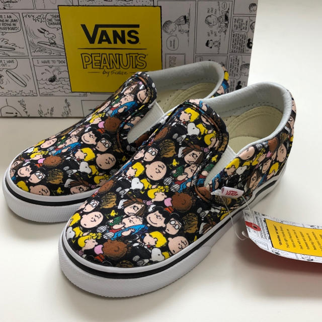 13cm VANS スリッポン スニーカー SNOOPY バンズ スヌーピー