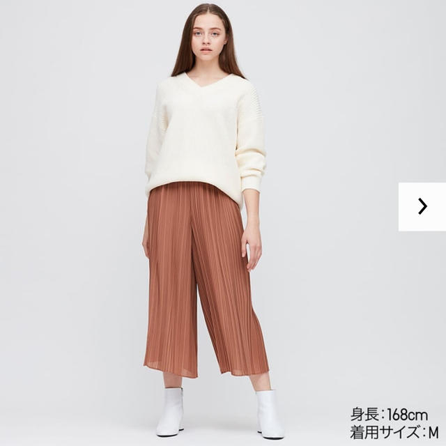 UNIQLO(ユニクロ)の♡UNIQLO シフォンプリーツスカートパンツ♡ レディースのスカート(ロングスカート)の商品写真