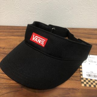 ヴァンズ(VANS)の半額以下　新品タグ付き　¥4180 vans　BOXロゴサンバイザー(サンバイザー)