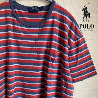 ポロラルフローレン(POLO RALPH LAUREN)の90s ポロ POLO ポロラルフローレン Tシャツ 古着(Tシャツ/カットソー(半袖/袖なし))