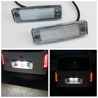 150系　プラド　前期　中期　後期　専用設計　高品質　LED　ナンバー灯(車種別パーツ)