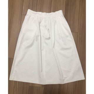 ザラ(ZARA)のZARA ホワイトスカート(ロングスカート)