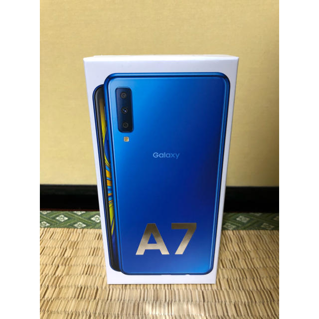 Galaxy A7 国内SIMフリー版 新品未使用 ブルー