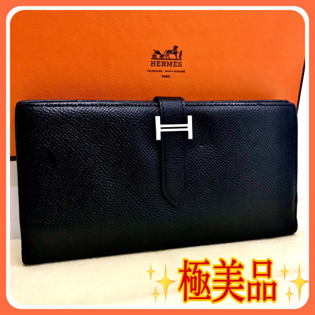 正規品‼︎ HERMES エルメス　べアン　長財布