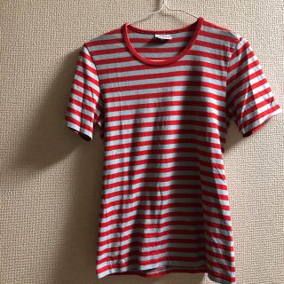 マリメッコ(marimekko)のmarimekko ボーダー tシャツ(Tシャツ(半袖/袖なし))