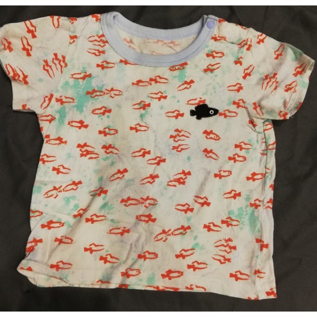 UNIQLO(ユニクロ)の動物　恐竜　お魚　Tシャツ3枚セット　UNIQLO　赤ちゃん本舗　スイミー キッズ/ベビー/マタニティのベビー服(~85cm)(Ｔシャツ)の商品写真