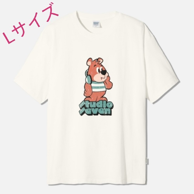 GU(ジーユー)のGU × studio seven ビッグT　WHITE メンズのトップス(Tシャツ/カットソー(半袖/袖なし))の商品写真