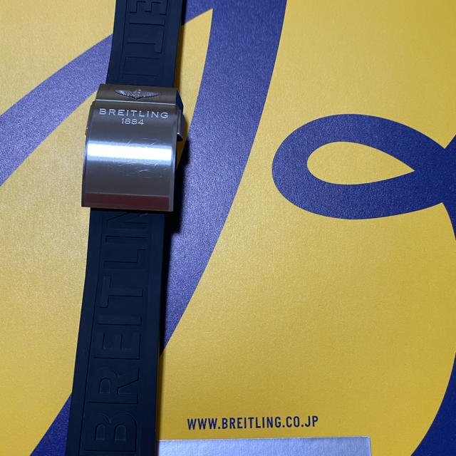 BREITLING(ブライトリング)のブライトリング　ラバーストラップ+Dバックル　 メンズの時計(腕時計(アナログ))の商品写真