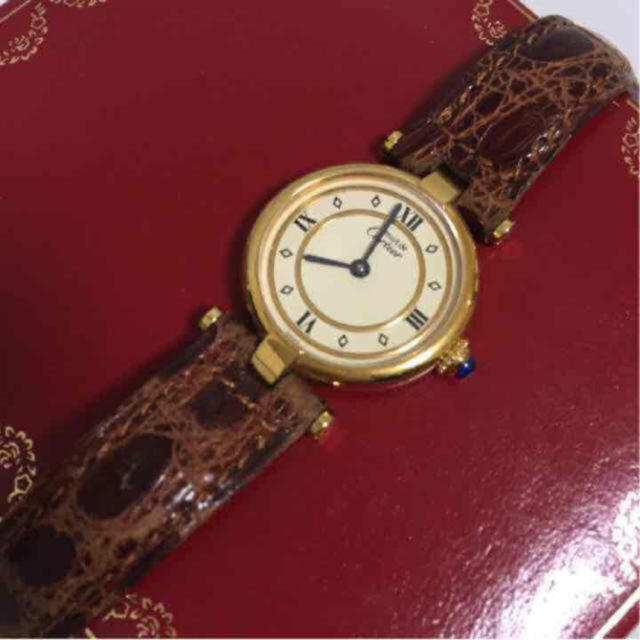 【10％OFF】 カルティエ - Cartier 時計 ケース付き レディース 腕時計