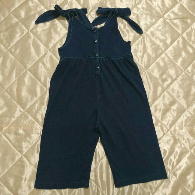 クランボン☆親子ペアオールインワン 大人フリー&90cm キッズ/ベビー/マタニティのキッズ服女の子用(90cm~)(ワンピース)の商品写真