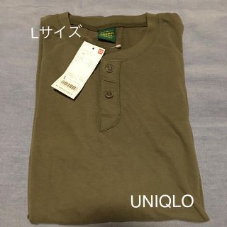 ユニクロ(UNIQLO)のソフトタッチ　ヘンリーネックT 半袖(Tシャツ/カットソー(半袖/袖なし))