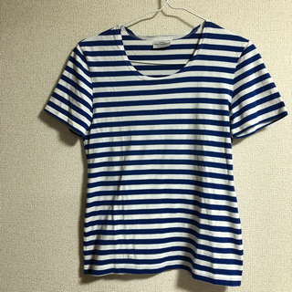 マリメッコ(marimekko)のmarimekko ボーダー Tシャツ カットソー(Tシャツ(半袖/袖なし))