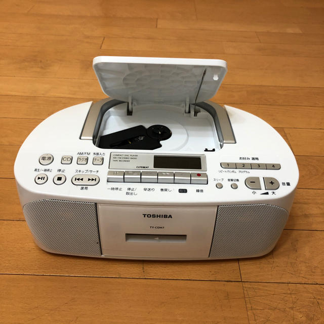 東芝(トウシバ)の東芝　TOSHIBA TY-CDH7 CDラジオカセットレコーダー スマホ/家電/カメラのオーディオ機器(ラジオ)の商品写真