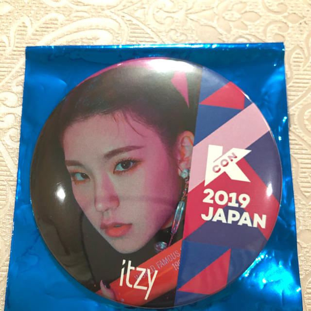 KCON 2019 itzy   イェジ　缶バッジ