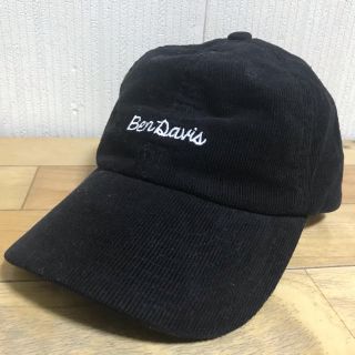 ベンデイビス(BEN DAVIS)の新品未使用　BENDAVIS / ベンデイビス　ロー CAP ブラック　送料無料(キャップ)