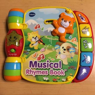 フィッシャープライス(Fisher-Price)のmusical rhymes book ミュージカル　ライムス　ブック(知育玩具)