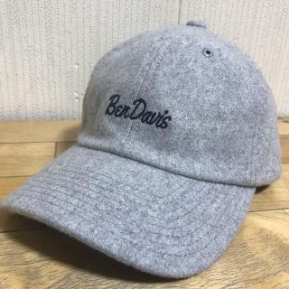 ベンデイビス(BEN DAVIS)の新品未使用　BENDAVIS / ベンデイビス　ロー CAP グレー　送料無料(キャップ)