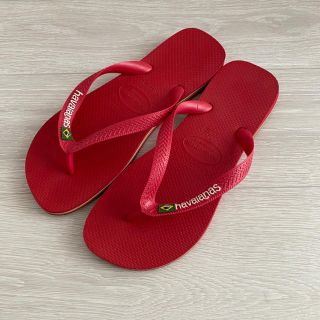 ハワイアナス(havaianas)の美品 ビーチサンダル　ハワイアナス(ビーチサンダル)